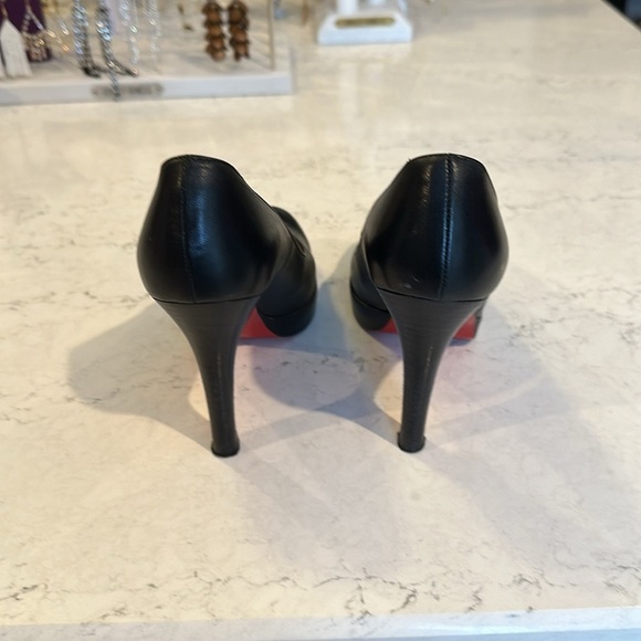 Authentic Christian Louboutin black heels size 37.5/US 7-7.5 - Picture 3 of 7
